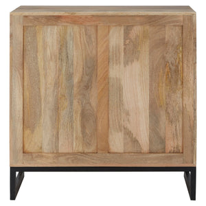 Back of the Folklore mango wood sideboard