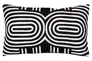 Nuvia Elora Black And White Cushion