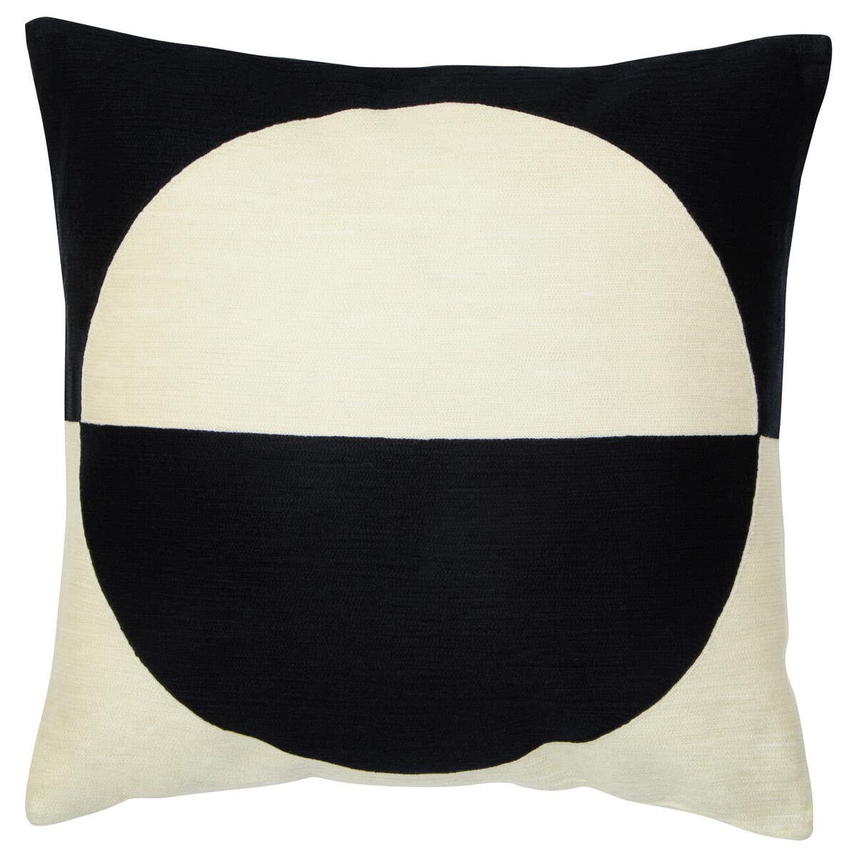 Nuvia Elora Cream And Black Cushion