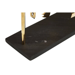 Close-up of the black slate base on the Loxley bar tool set