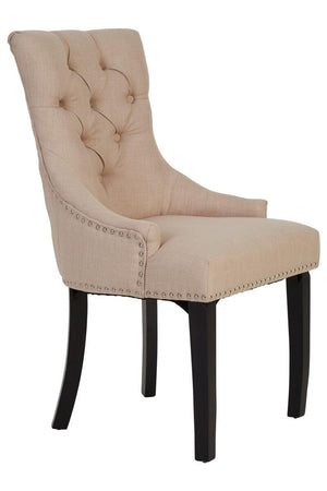 Westbury House Natural Linen Dining Chair