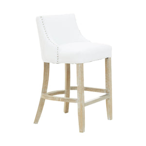 Westbury House White Stud Bar Chair