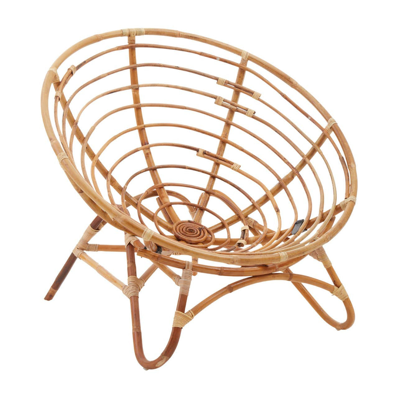 Marano papasan natural rattan chair