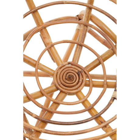 Seat of Marano papasan natural rattan chair