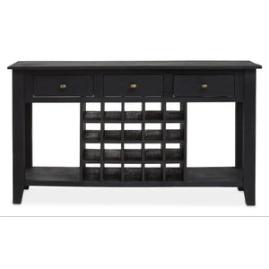 Axis Wine Bottle Storage Console Table