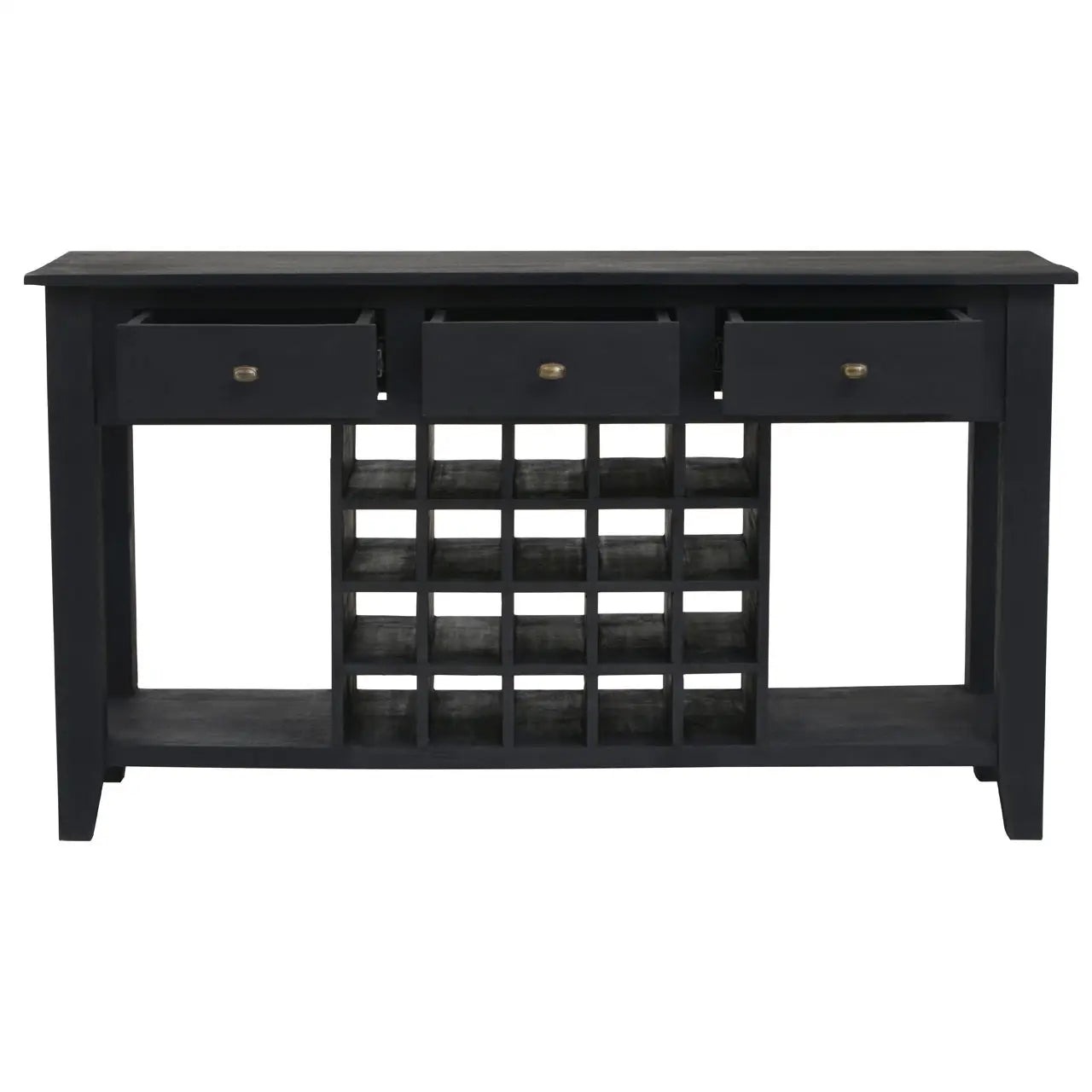Axis Wine Bottle Storage Console Table