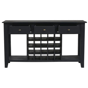 Axis Wine Bottle Storage Console Table