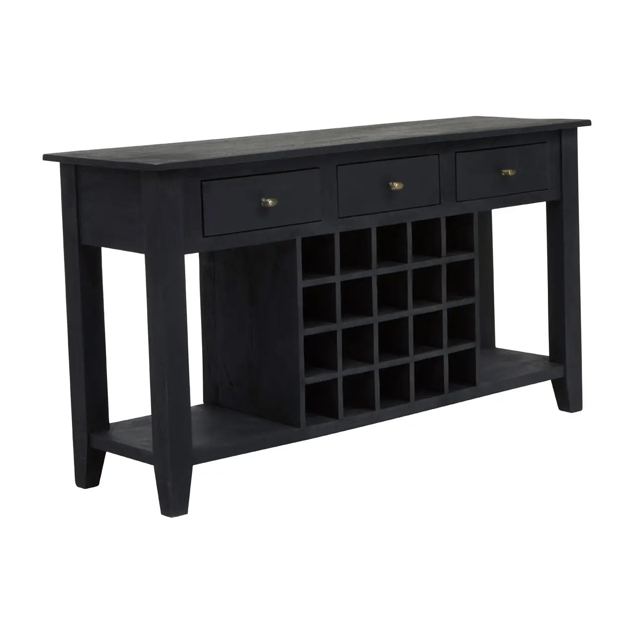 Axis Wine Bottle Storage Console Table