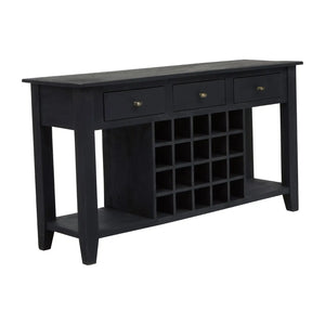 Axis Wine Bottle Storage Console Table