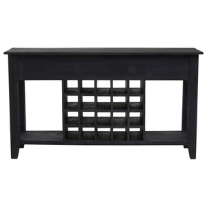 Axis Wine Bottle Storage Console Table