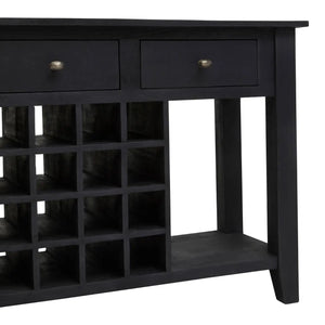 Axis Wine Bottle Storage Console Table