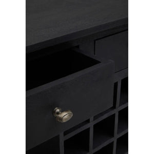 Axis Wine Bottle Storage Console Table