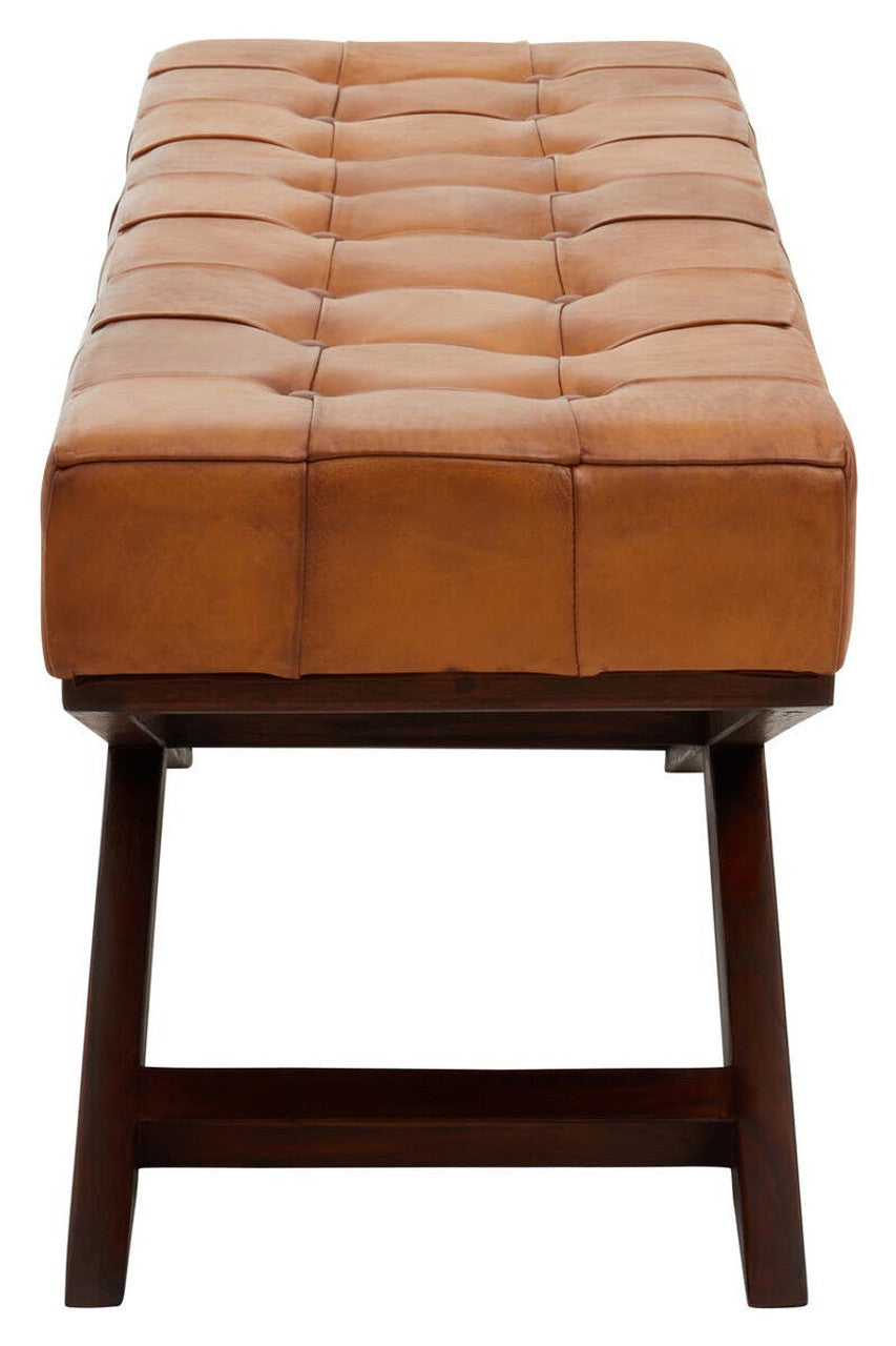 Tierra Bench With Cross Base