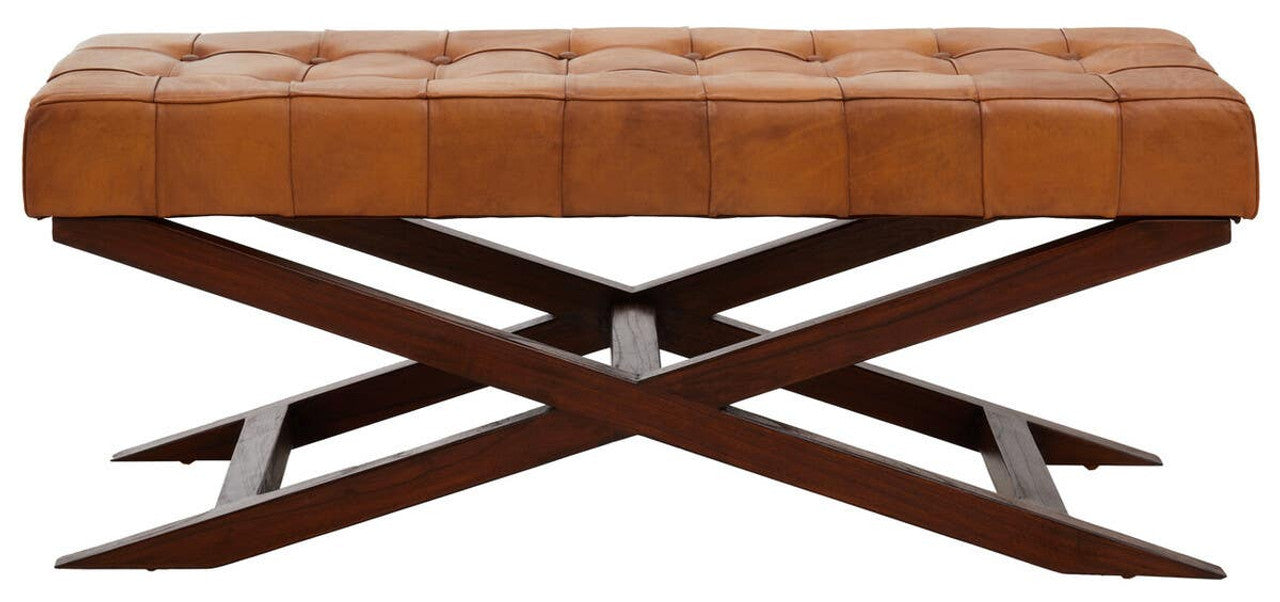 Tierra Bench With Cross Base