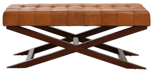 Tierra Bench With Cross Base