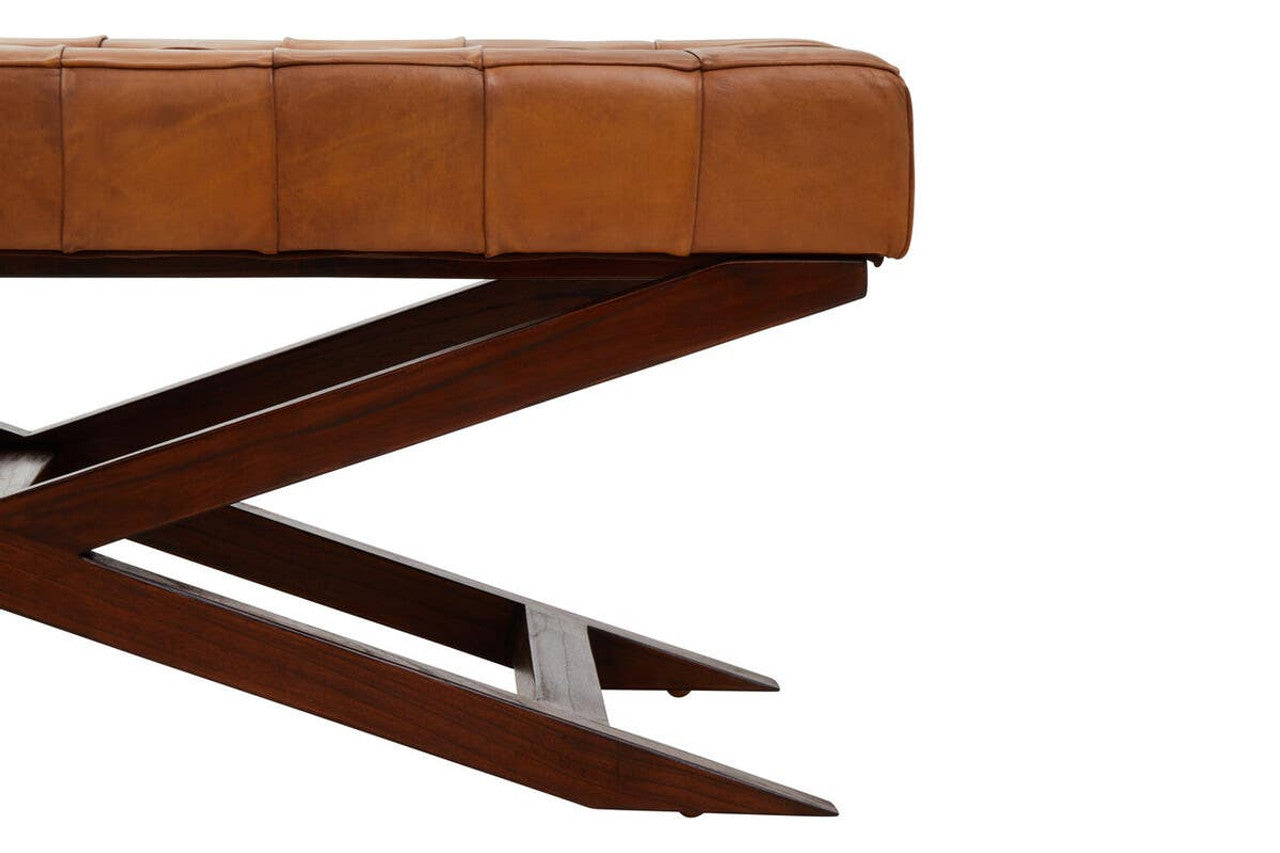 Tierra Bench With Cross Base