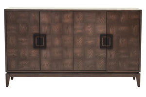Verona 4 Door Antique Grey Sideboard
