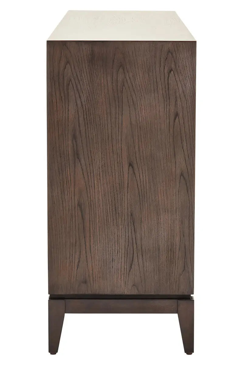 Verona 4 Door Antique Grey Sideboard