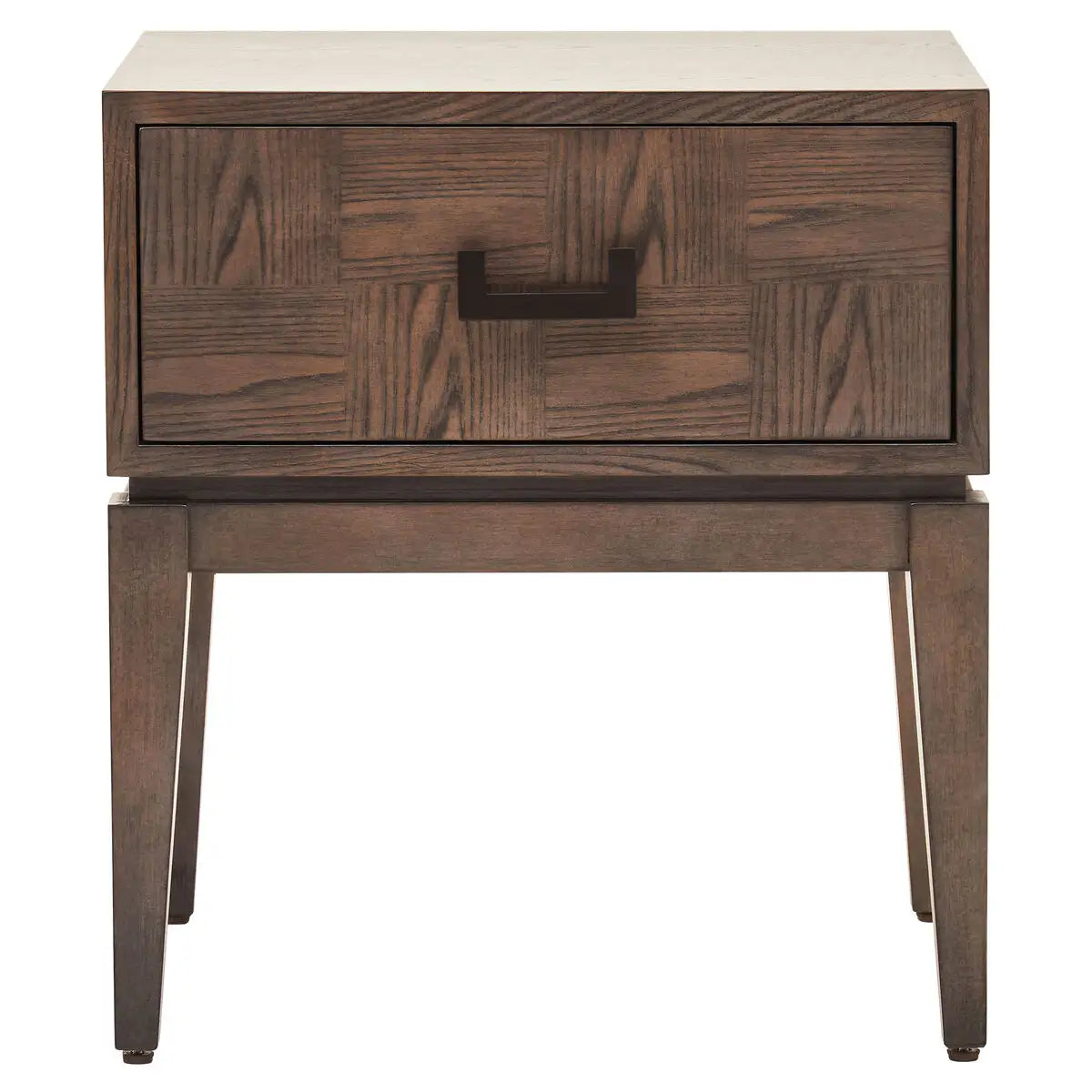 Verona Antique Grey Bedside Table