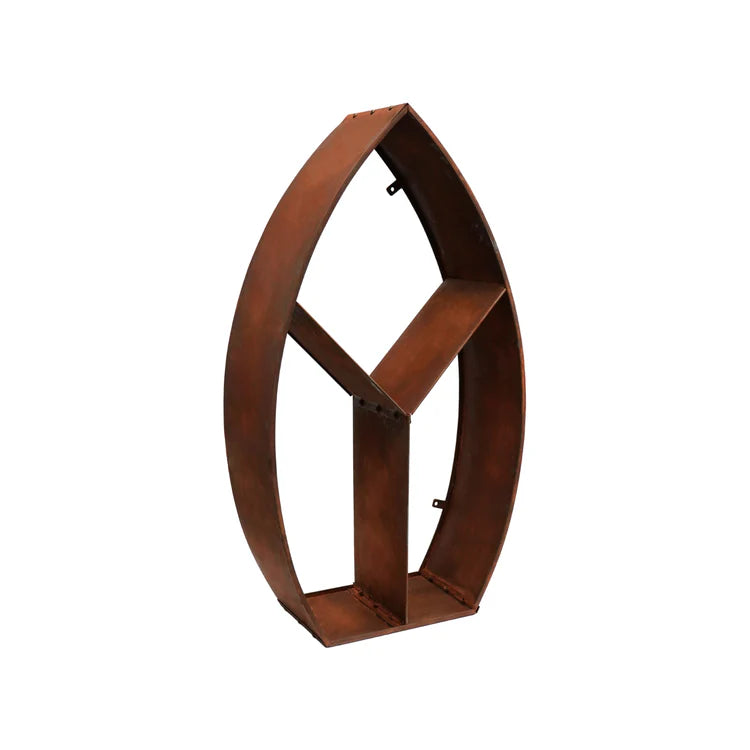 Outdoor Log Storage - Leaf Arch