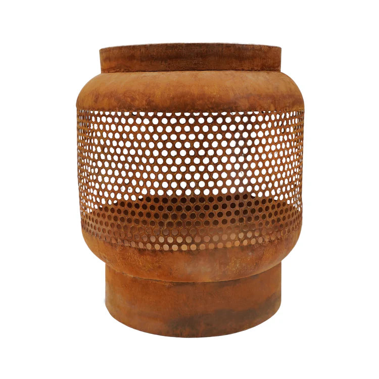 Tall Buttermere Basket Outdoor Fire Pit