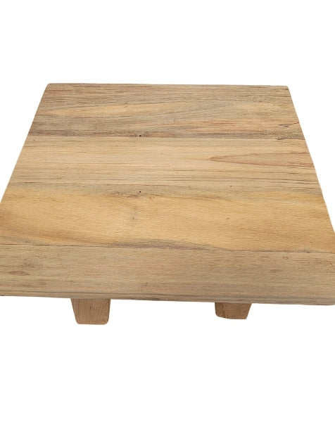 Rustic Teak Small Stool