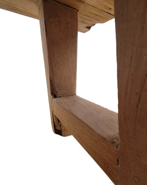 Rustic Teak Small Stool