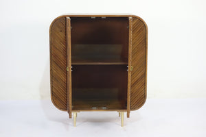 Sonar Wooden Chip Pattern 2 Door Cabinet