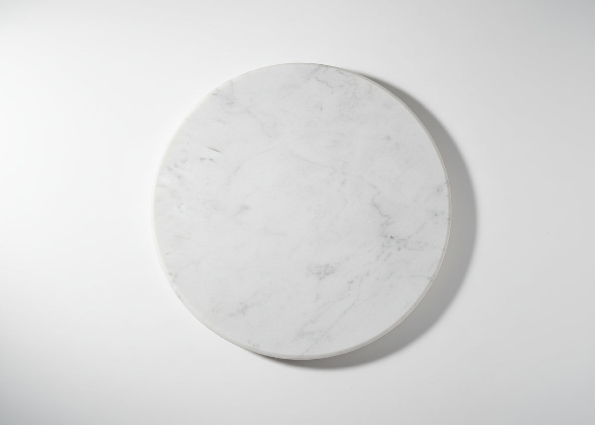 Jalore Cone Wooden Side Table With Marble Top