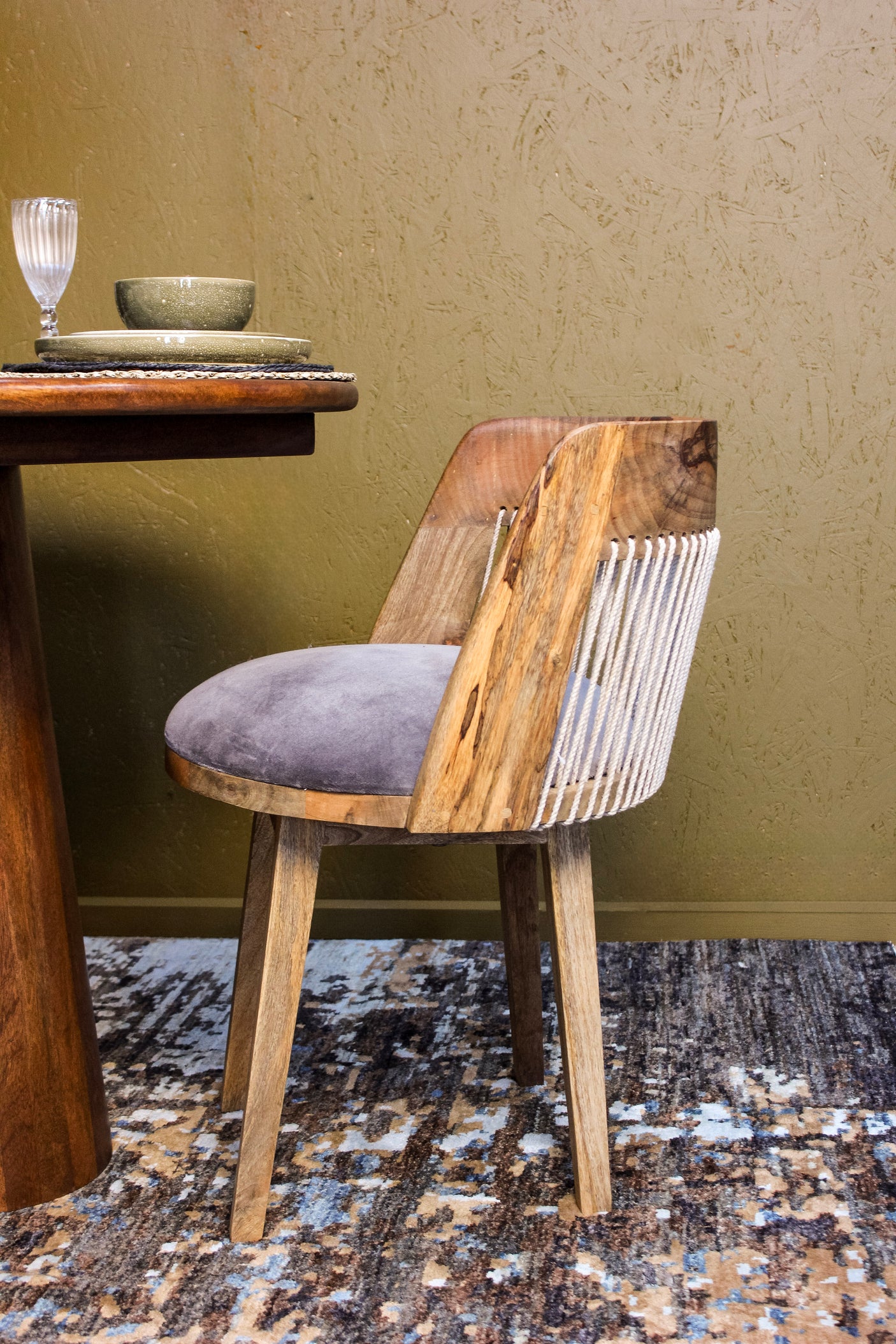 Bobas Wooden Dining Chair