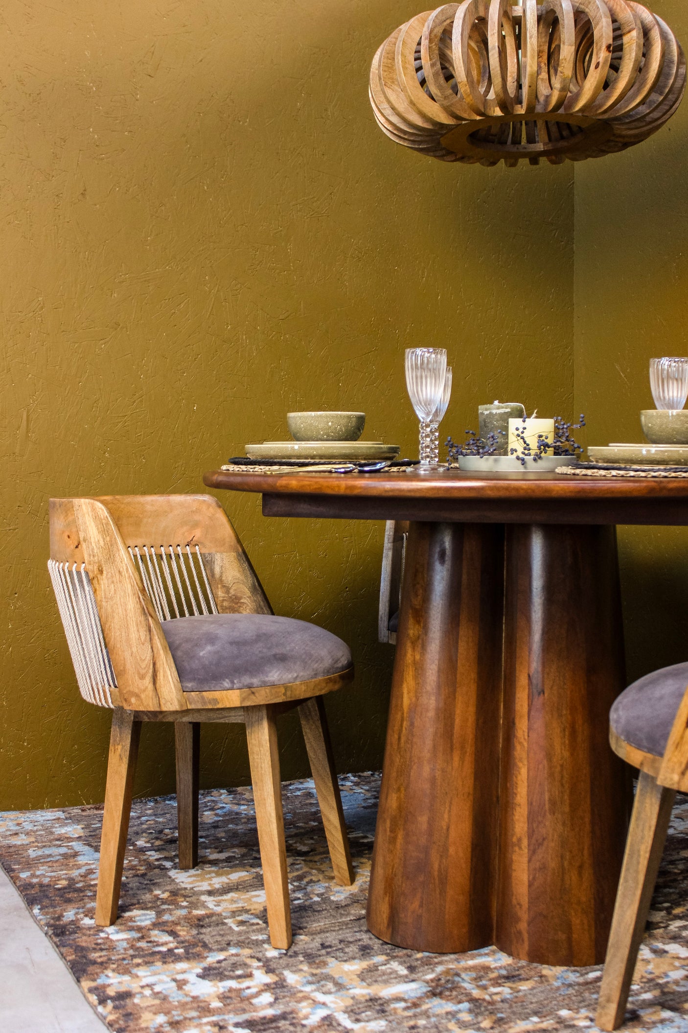 Bobas Wooden Dining Chair