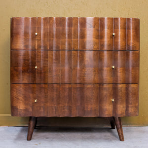 Indok 3 Drawer Chest of Drawers With Marble Top