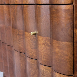 Indok 3 Drawer Chest of Drawers With Marble Top