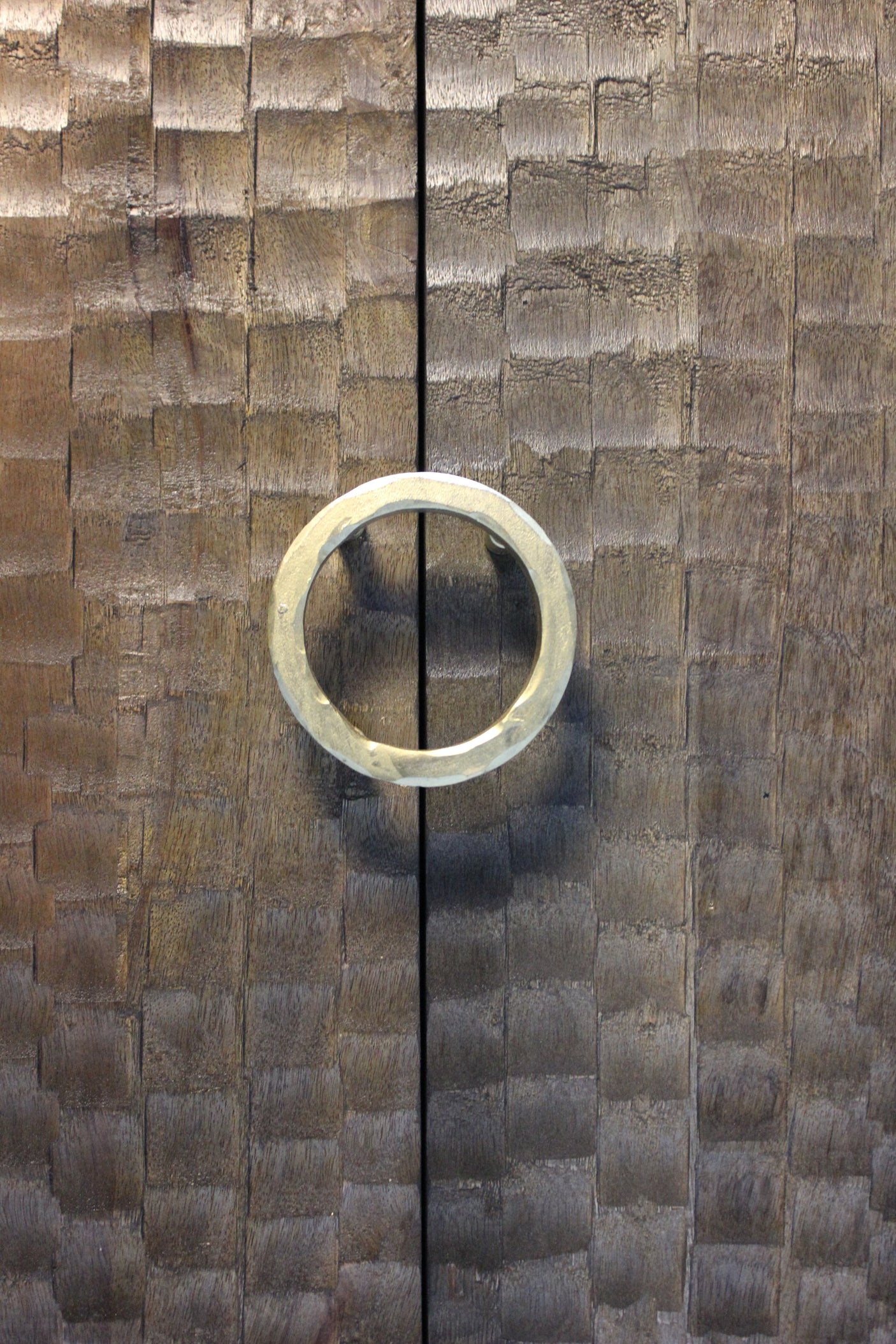 Satana Chiselled Design 4 Door Wooden Sideboard