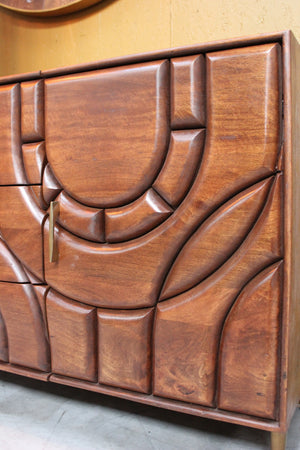 Kanpura Wooden 2 Door 3 Drawer Sideboard