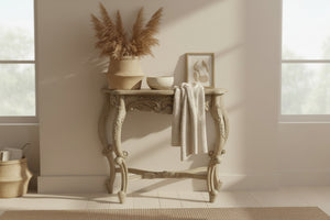 Ornate Carved Console Table
