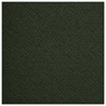 A square close-up of a dark olive green textured fabric or carpet material, framed by a thin white border.