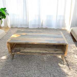 Recycled Wood Large Coffee Table