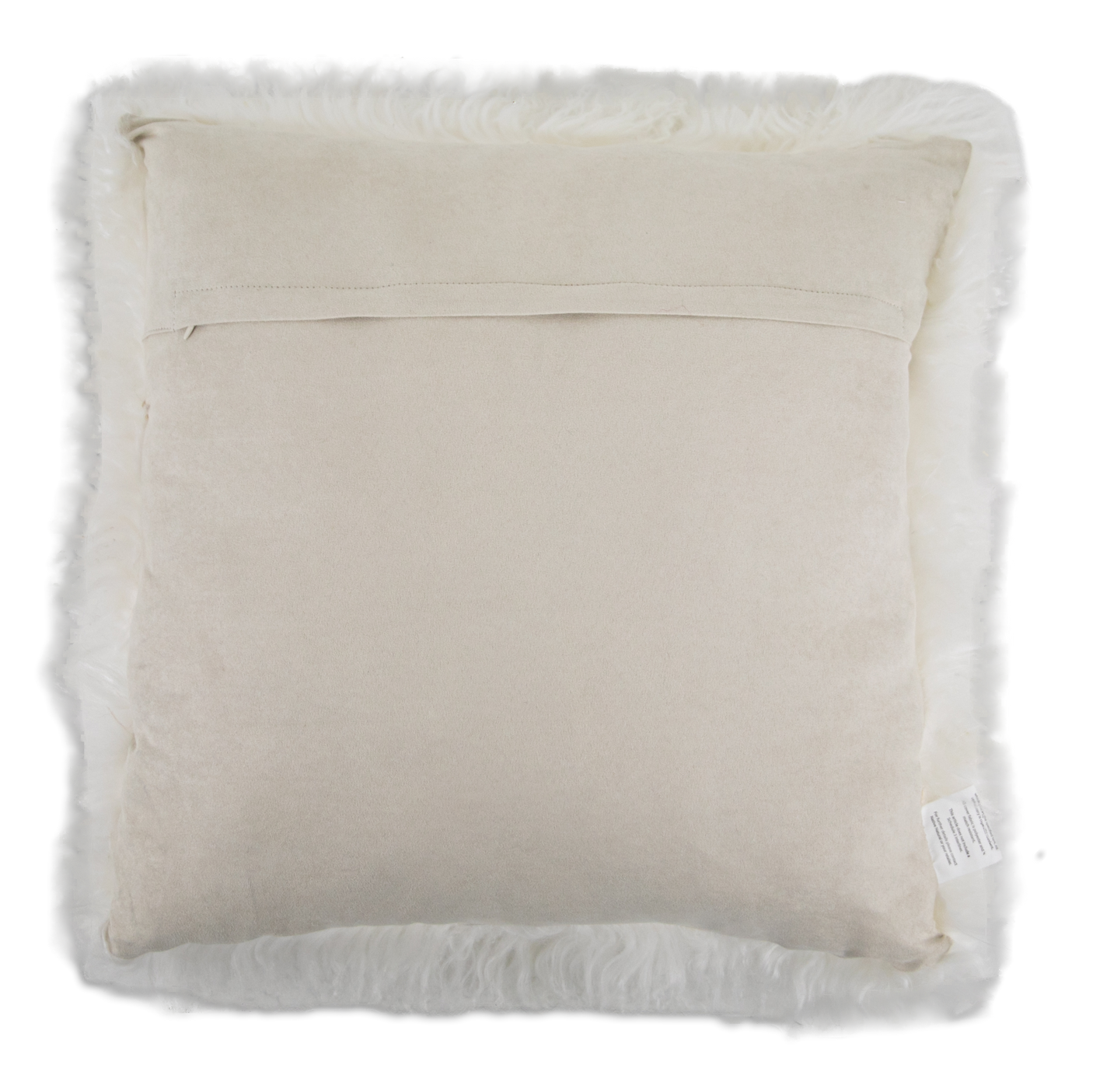 Natural Curly Sheepskin Cushion 45x45cm