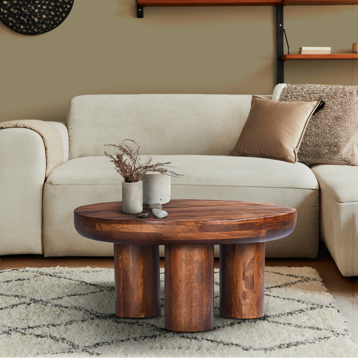 Ambrose Wooden Coffee Table