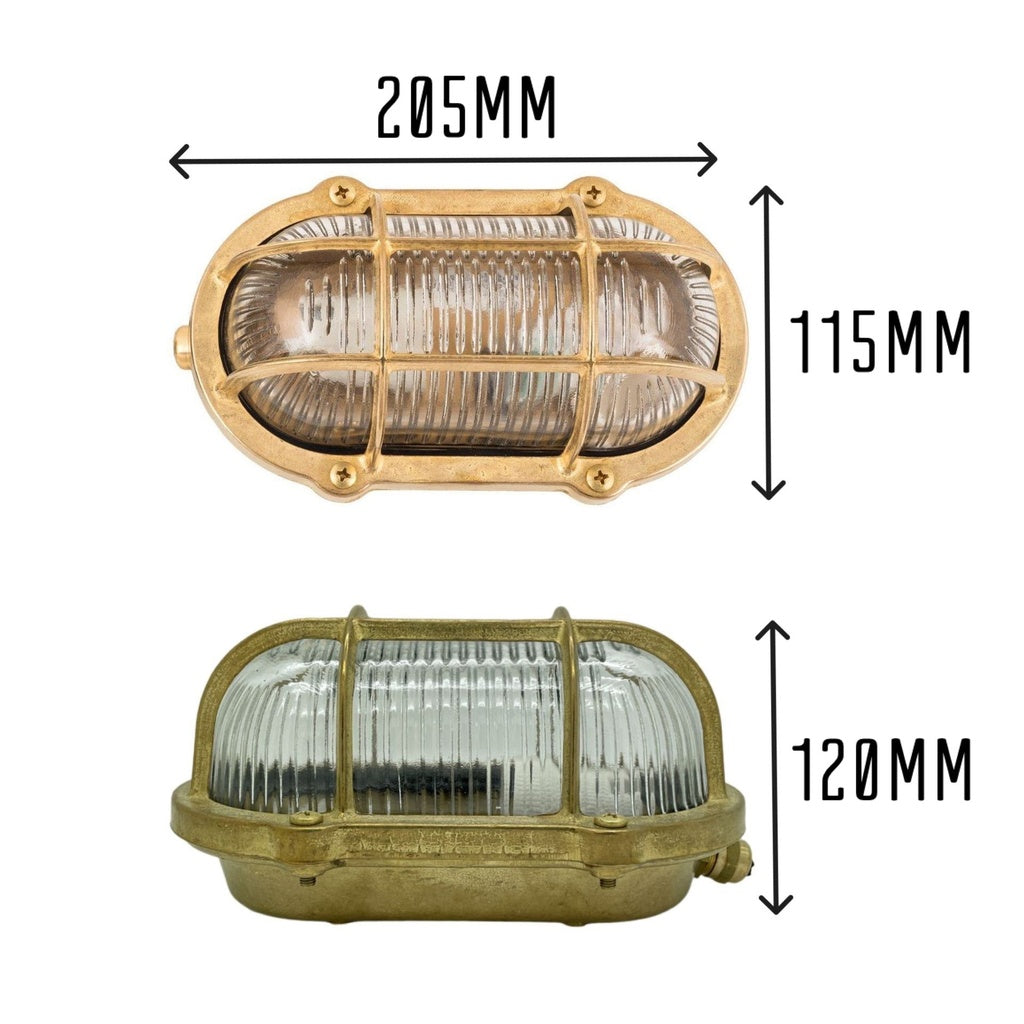 Merchant Bulkhead Outdoor Wall Light