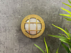 Marina Guard Circular Bulkhead Outdoor Wall Light
