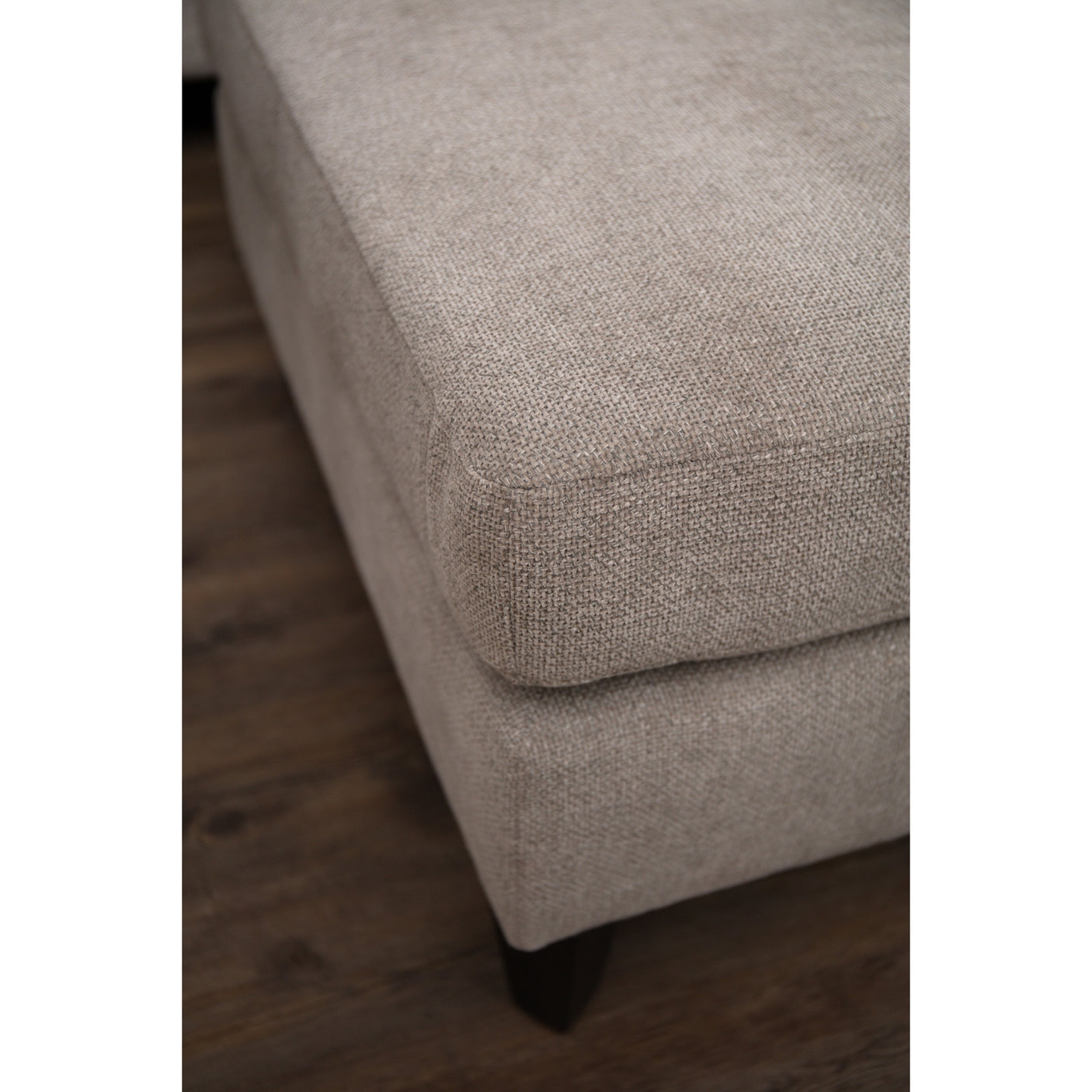 Vesper Taupe Ottoman Foot Stool