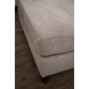 Vesper Taupe Ottoman Foot Stool