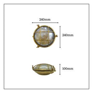 Grand Cabin Bulkhead Outdoor Wall Light