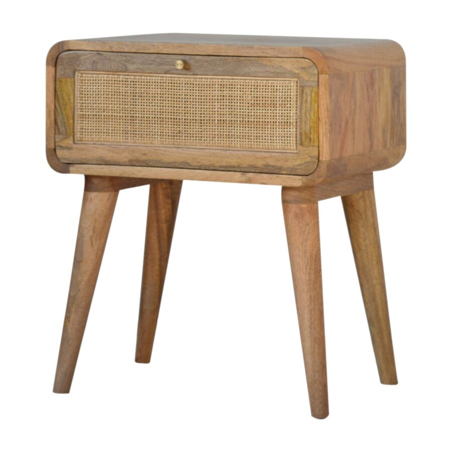 Rattan Bedside Table