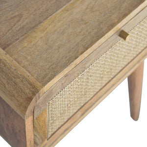 Rattan Bedside Table