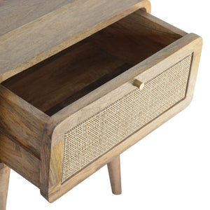 Rattan Bedside Table