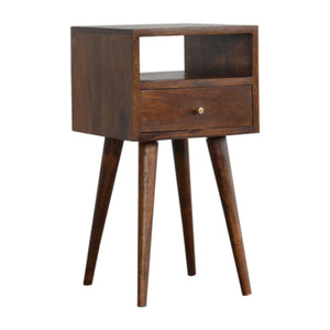 Classic Mini Chestnut Bedside Table