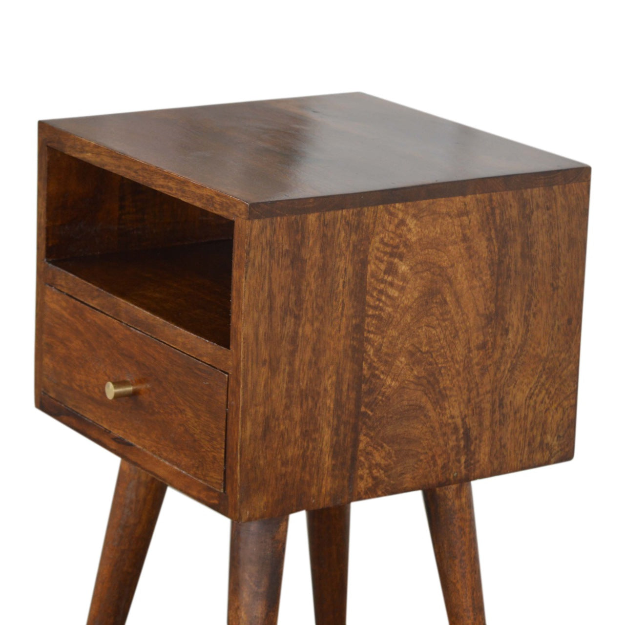 Classic Mini Chestnut Bedside Table